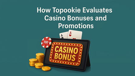 How Topookie Evaluates Casino Bonuses and Promotions